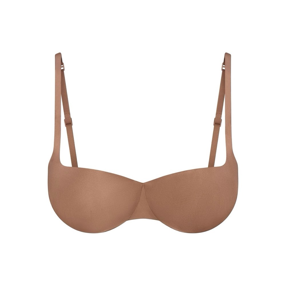Skims Ultimate Push Up Balconette Bra - Sienna - New - 30A